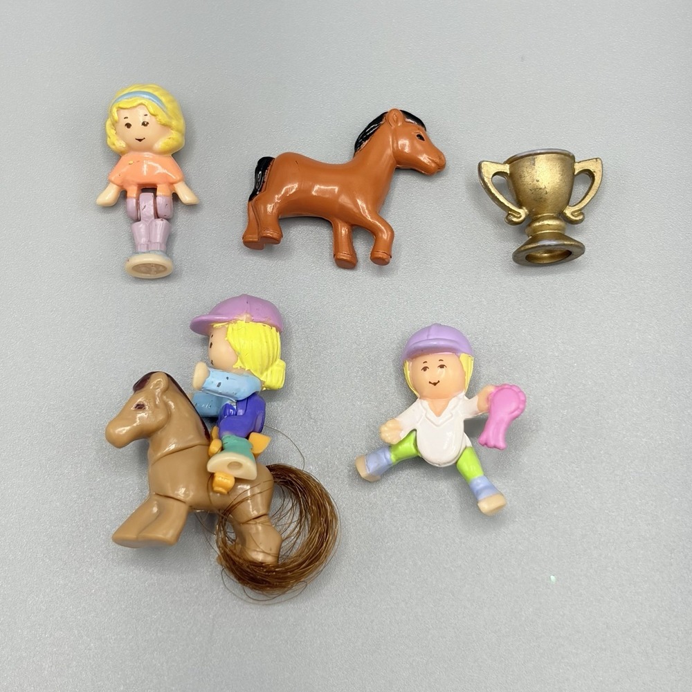 Bluebird Polly Pocket Pony's Riding Polly Horses & Others  Replacement Figure